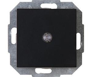Kopp Athenis 589395083 - Pulsante illuminato, IP20, colore: Nero opaco