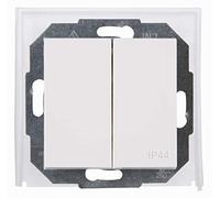 Kopp Athenis 699529084 - Interruttore di serie per ambienti umidi, colore: Bianco puro