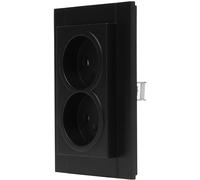 Kopp Athenis BL-M presa senza terra 2x, nero opaco, 950050083