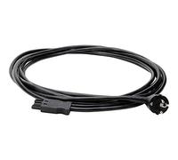 Kopp Cavo di alimentazione con contatto di protezione, 6 m, compatibile con sistema a spina GST18, colore: nero, 226406042