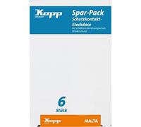 Kopp Confezione Spar Malta: 6 prese di corrente con contatto di terra e maggiore