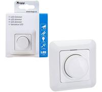 Kopp Dimmer con Cornice Interruttore Dimmer Rotativo Dimmer LED Parete Bianco