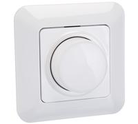 Kopp Dimmer con Cornice Interruttore Dimmer Rotativo Dimmer LED Parete Bianco
