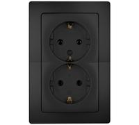 Kopp frutto presa paris nero opaco 941150080