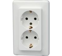 Kopp Frutto Presa schuko Europa Bianco artico, Opaco 912613066 1 pz.