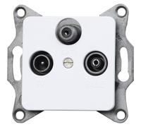 Kopp Frutto Presa TV, radio, SAT Europa Bianco artico, Opaco 915813089 1 pz.