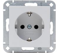 Kopp HK07 - Presa con contatto di protezione, colore: grigio opaco - (10 pezzi)