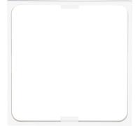 Kopp HK07 - Telaio intermedio per dispositivi 50 x 50 DIN, colore: bianco artico opaco - (10 pezzi)