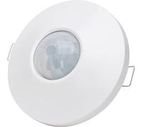 Kopp, INFRAcontrol R 360°, rilevatore di presenza, montaggio a soffitto, campo di rilevamento 12 m, acustico, 2 canali, 827900002