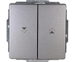 Kopp interruttore per veneziane, 1 pezzo, platino,Venedig, 601543081