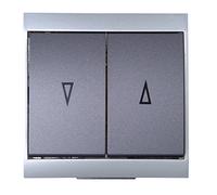 Kopp Malta 621515086 Jalousie, Interruttore, Colore: Argento Antracite