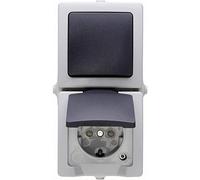 EL FRB KOMBI S - AP presa combinata resistente all'umidità, box/interruttore, ver