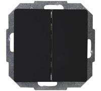 Kopp Paris 650550089 - Interruttore seriale da incasso, colore: Nero opaco