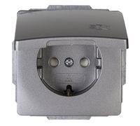 Kopp presa con coperchio, 1 pz, platino,Venedig, 924343081