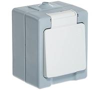 Kopp Presa di contatto di protezione a 1 piega, montata in superficie, a prova di umidità Standard, 100648007