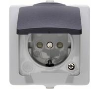 EL FRB SKDO1 - Presa schuko per ambiente umido AP, a 1 via