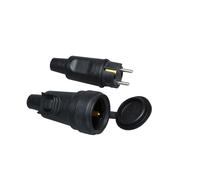 KOPP SB Spina G+accoppiatore G con Verr IP44, fino a 3x2,5 mm