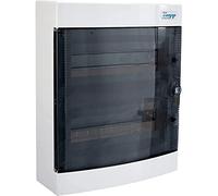 Kopp scatola di giunzione con porta 2 di Fila per 24 Pole, 1 pezzi, grigio/nero, 350912048