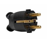Kopp schutzkontaktstecker, 1 pezzi, nero, 175705003