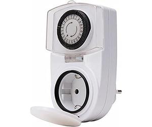 Kopp Timer Orologio IP44 giorno bianco, 1 pezzi, 195102075