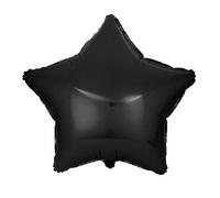 Kopper-24 Palloncino a forma di stella, 45 cm, per matrimonio, con elio, 18 pollici, a forma di stella, XL, per festa di nascita, decorazione colorata JGA pellicola nera