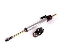 KOPQTEC Sterzo Stabilizzatore Compatibile con per Suzuki per Ducati 345MM Motocicletta Alluminio Universale Regolabile Ammortizzatore di Sterzo Accessori