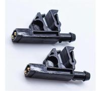 KOPQTEC Ugelli Tergicristallo Compatibile con Peugeot per 605 1989-1999 per 406 1995-2008 per Partner 1996-2009 Ugello Getto Lavavetri Liquido Spruzzatore Cofano Ricambi Auto 6438A0