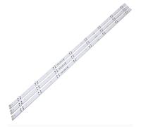 KOPUGVLVKK 3 pezzi X 43 pollici LED retroilluminazione compatibile for LG 43uh619v 43UH610V 43UH6030 UF64 UHD_A 43LH5700 43LH60FHD HC430DGG-SLNX1 43UF6400 43LG61CH Striscia luminosa per TV
