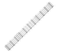 KOPUGVLVKK 4 pz Retroilluminazione LED LE37A1020 Fit for TCL LE37D8810 Light Bar IC-B-HWK37D040 K365WD (ic-b-hwk37d040 C6z6 (F2-S26-Z6) Striscia luminosa per TV