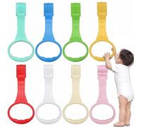 KOQAIIZ 8 Pezzi Maniglie per Box Bambini, Anelli per Lettino Neonato per Imparare a Stare in Piedi, Ganci per Box Bambini e Recinto, Supporto Sicuro e Robusto per Neonati