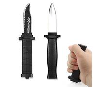 KOQAIIZ Coltello Finto, 2x Pugnale, Scherzi Divertenti, Coltello Finto Divertente Bambini Adulti Scherzo Parodia Falso Coltello Trucco Puntelli, Pesce d'aprile,scherzi di Halloween