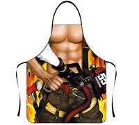 KOQAIIZ Grembiule Cucina Uomo, Sexy Cucina Grembiuli da Cucina, Grembiule Barbecue Uomo,Grembiule Cucina Uomo, Grembiule da Ristorante BBQ Bar Chef Cucina