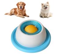 KOQAIIZ Tappetino da Leccare per Cani, Lick Ball Per Cani, Lick Mat per Cani, Dog Licks Roll Ball, Non-Slip Licking Bowl Enrichment Toys for Dog Calming & Anxieties Relief