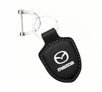 KOQAWSE Portachiavi Auto per Mazda CX-60 2022-, Portachiavi a Catena Portachiavi Accessori per Auto Ideale Come Regalo con Logo,Bla-CK