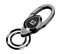 KOQAWSE Portachiavi Auto per Mazda3 2013-2019, Portachiavi a Catena Portachiavi Accessori per Auto Ideale Come Regalo con Logo