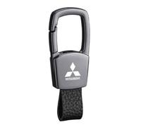 KOQAWSE Portachiavi Auto per Mitsubishi L200 Ⅳ Double Cab 2010-2015, Portachiavi a Catena Portachiavi Accessori per Auto Ideale Come Regalo con Logo,C