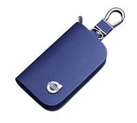 KOQAWSE Portachiavi Auto per Volvo C30 C40 C70 EX30 S40 S60 S80 S90 XC40 XC60 XC70 XC90 Rdesign, Portachiavi a Catena Portachiavi Accessori per Auto Ideale Come Regalo con Logo,Blue