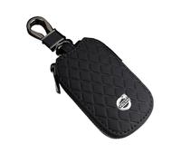 KOQAWSE Portachiavi Auto per Volvo S60 III V60 II 2018-, Portachiavi a Catena Portachiavi Accessori per Auto Ideale Come Regalo con Logo,Bla-CK