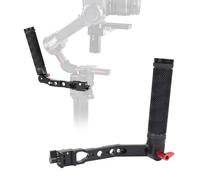 KOQINVIZ Impugnatura regolabile a 360° con morsetto NATO per DJI RS3 Pro/RS3 Mini/RS3/RS2/RSC2, impugnatura a sospensione cardanica con attacco a slitta fredda con fori da 1/4" di estensione