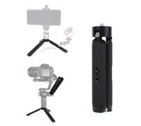 KOQINVIZ Mini treppiede in alluminio con impugnatura per stabilizzatore cardanico per fotocamera e telefono, treppiede da tavolo per DJI Ronin Zhiyun Weebill Smooth Osmo Mobile Webcam proiettore