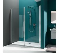 Koralle myDay anta basculante, con anta fissa adiacente, per nicchia, VB02718020DP1, NPWWA L 180 myDay [Box Doccia > Porte a battente]