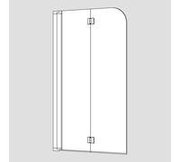 Koralle myDay pannello sopravasca, mobile, VB03713214AP1, BF2A L 132 myDay [Box Doccia > Sopravasca]