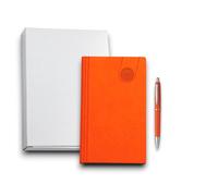 KORAT Agenda Settimanale 2026 8x14 cm Copertina Morbida Flessibile Effetto Velluto, 128 Pagine, Materiale Printflex Termovirante, Vari Colori Planner Compatto da Borsa Tascabile (Arancione)