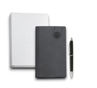 KORAT Agenda Settimanale 2026 8x14 cm Copertina Morbida Flessibile Effetto Velluto, 128 Pagine, Materiale Printflex Termovirante, Vari Colori Planner Compatto da Borsa Tascabile (Nero)