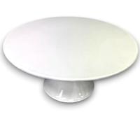 KORAT Alzatina in Plastica Rigida Bianca Vassoio Torta Elegante per Cake Design, Cupcake, Dolci e Buffet Base Solida, Riutilizzabile e Leggera Ideale per Buffet di dolci Compleanni (29 cm)
