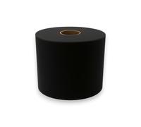 KORAT - Rotolo Bobina di Tulle per Decorazioni e Composizioni, 12,5 cm x 100 metri, per Matrimoni, Feste, Bomboniere, Eventi e Artigianato - Disponibile in Vari Colori (Nero)