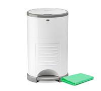 Korbell - Pattumiera per pannolini 26 L a mani libere ed ecologica + 1 ricarica