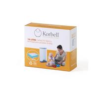 Korbell Sacchetti ricarica 3 pezzi per cestino pannolini 16L 19L 9L Mini Bio HQ