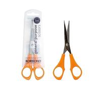 Korbond Forbici multiuso in acciaio inox 13 cm, forbici universali per casa, ufficio e cucito