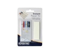 Korbond Kit di riparazione istantanea, nastro per orli + kit di aghi filettati, per riparazioni rapide di abbigliamento e tappezzeria